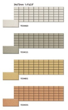 精品外墙砖/彩码砖3473系列（协进陶瓷） 建筑美学的可靠之选